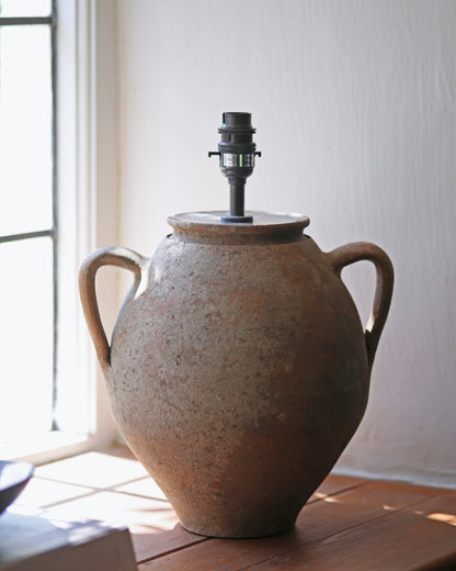 ANTIQUE CLAY LAMP NO. 19