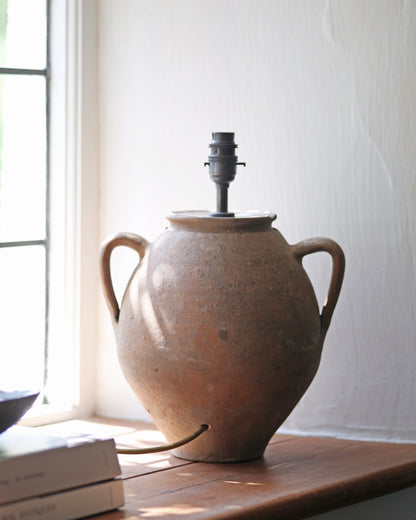 ANTIQUE CLAY LAMP NO. 19