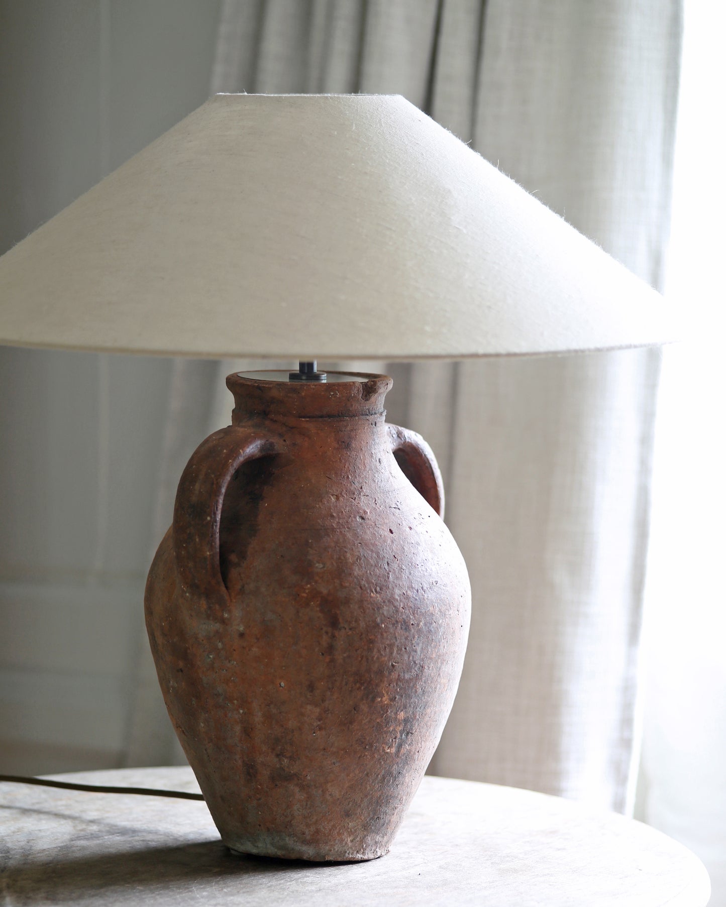 ANTIQUE CLAY LAMP NO. 36