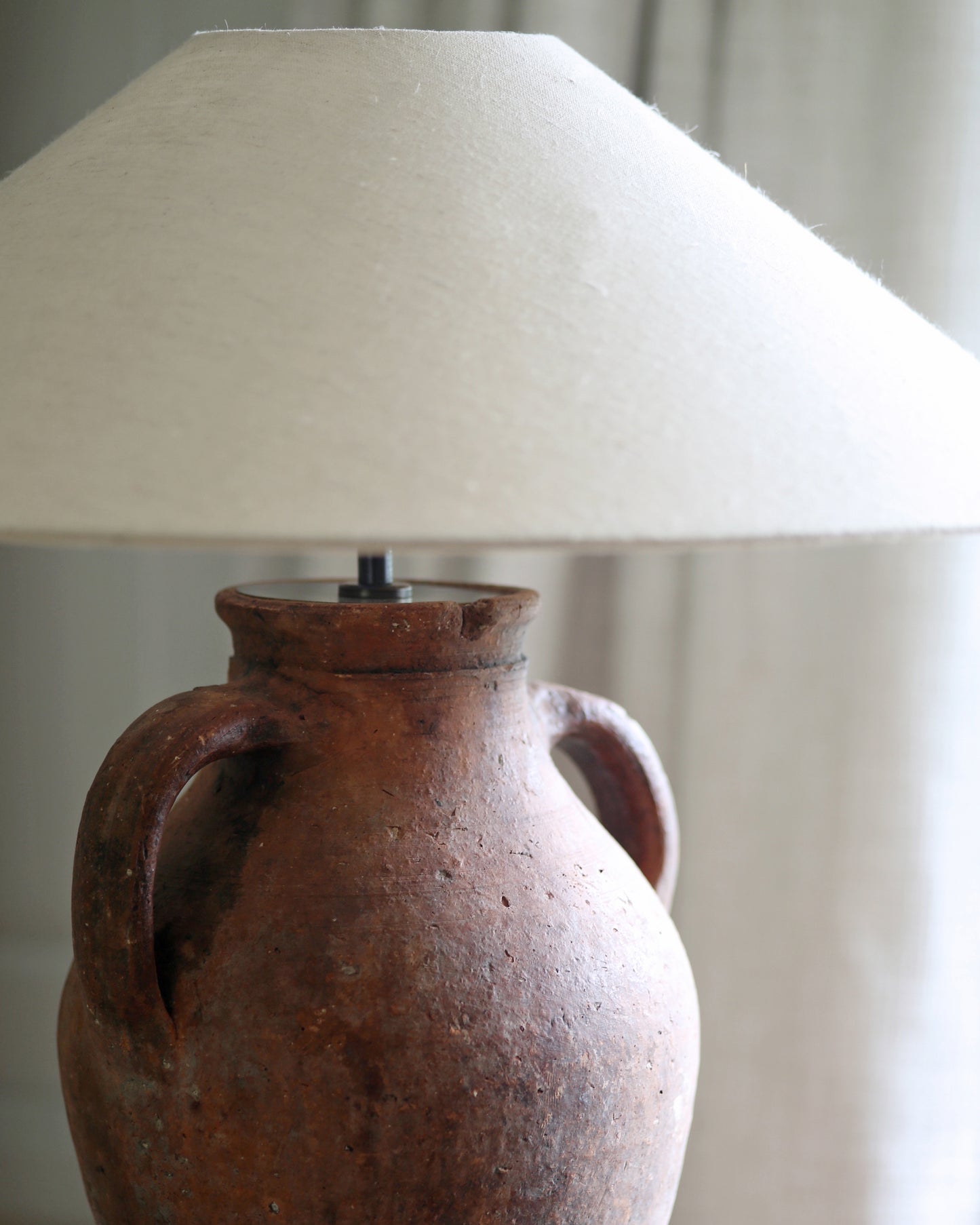 ANTIQUE CLAY LAMP NO. 36