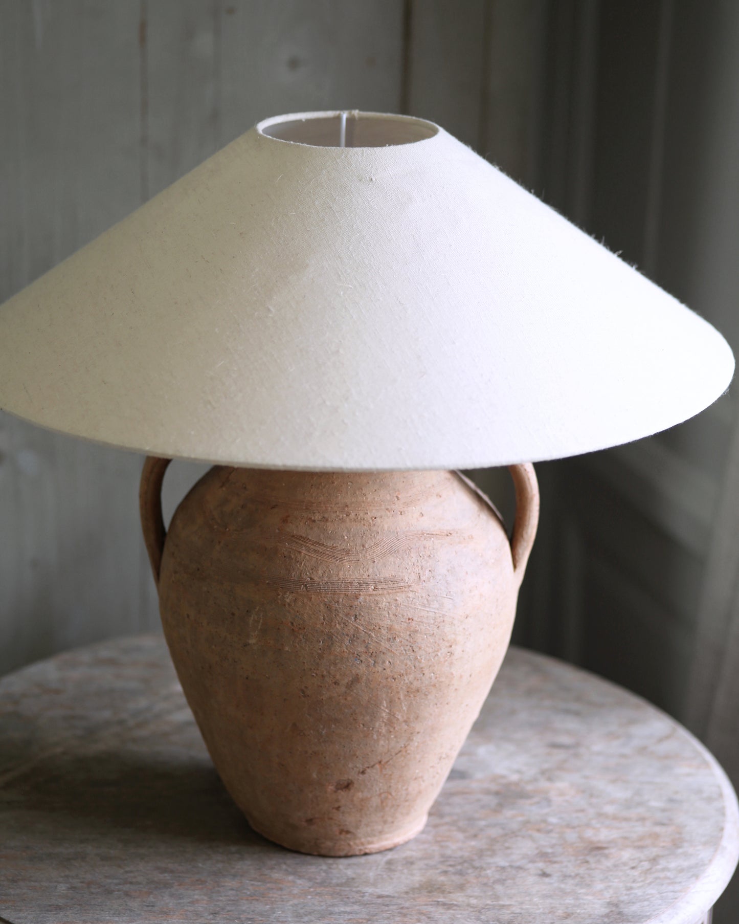 ANTIQUE CLAY LAMP NO. 37