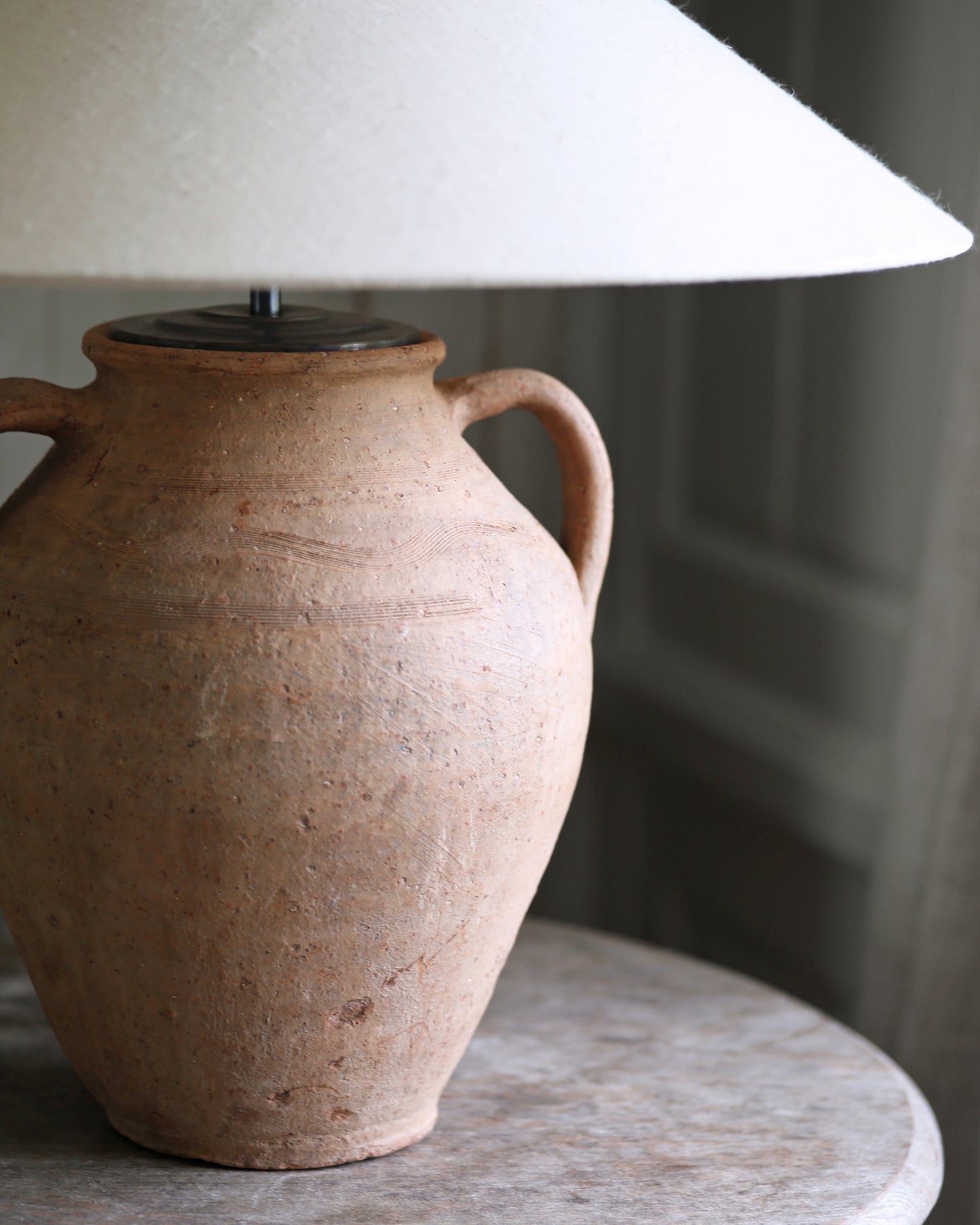 ANTIQUE CLAY LAMP NO. 37