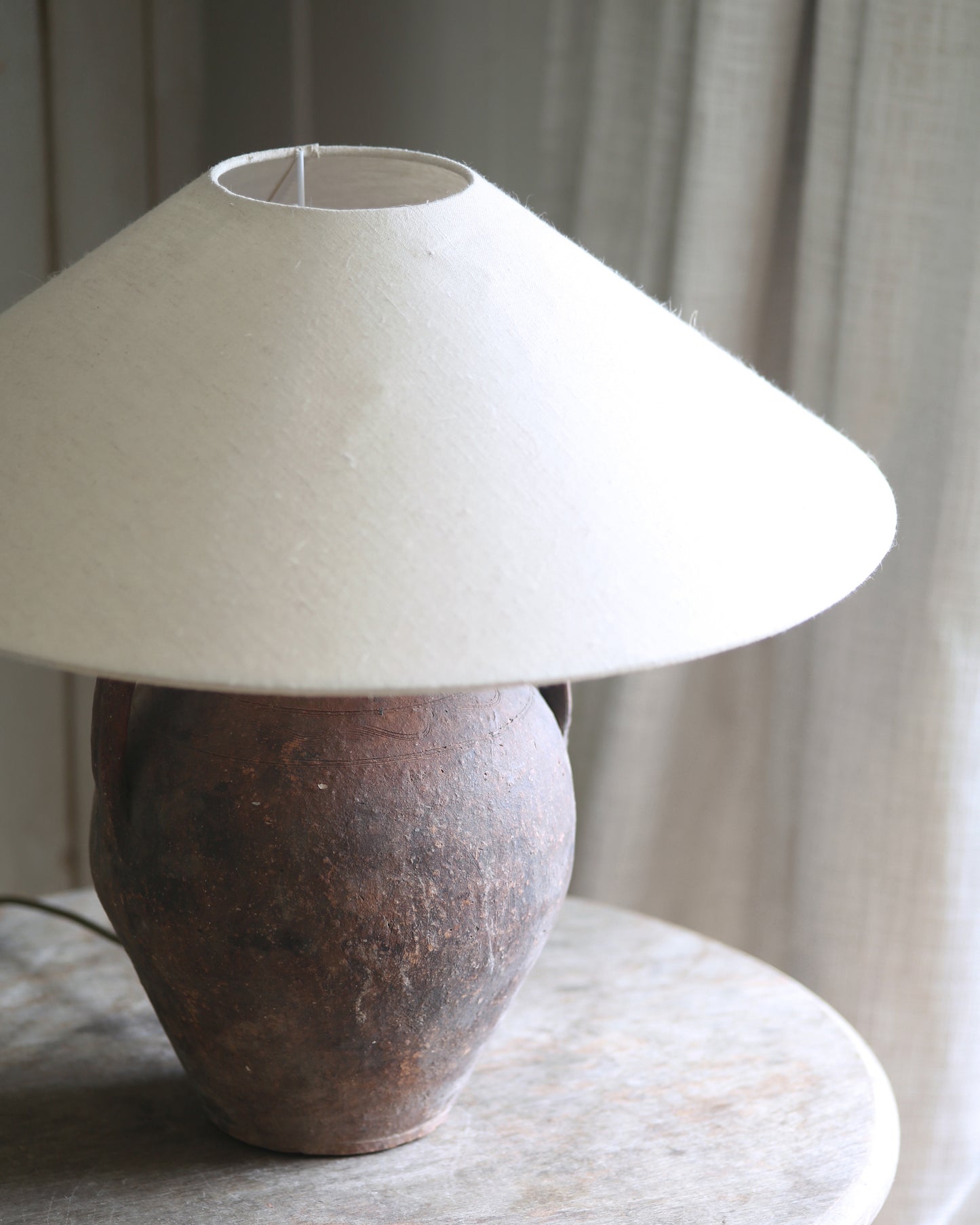 ANTIQUE CLAY LAMP NO. 40