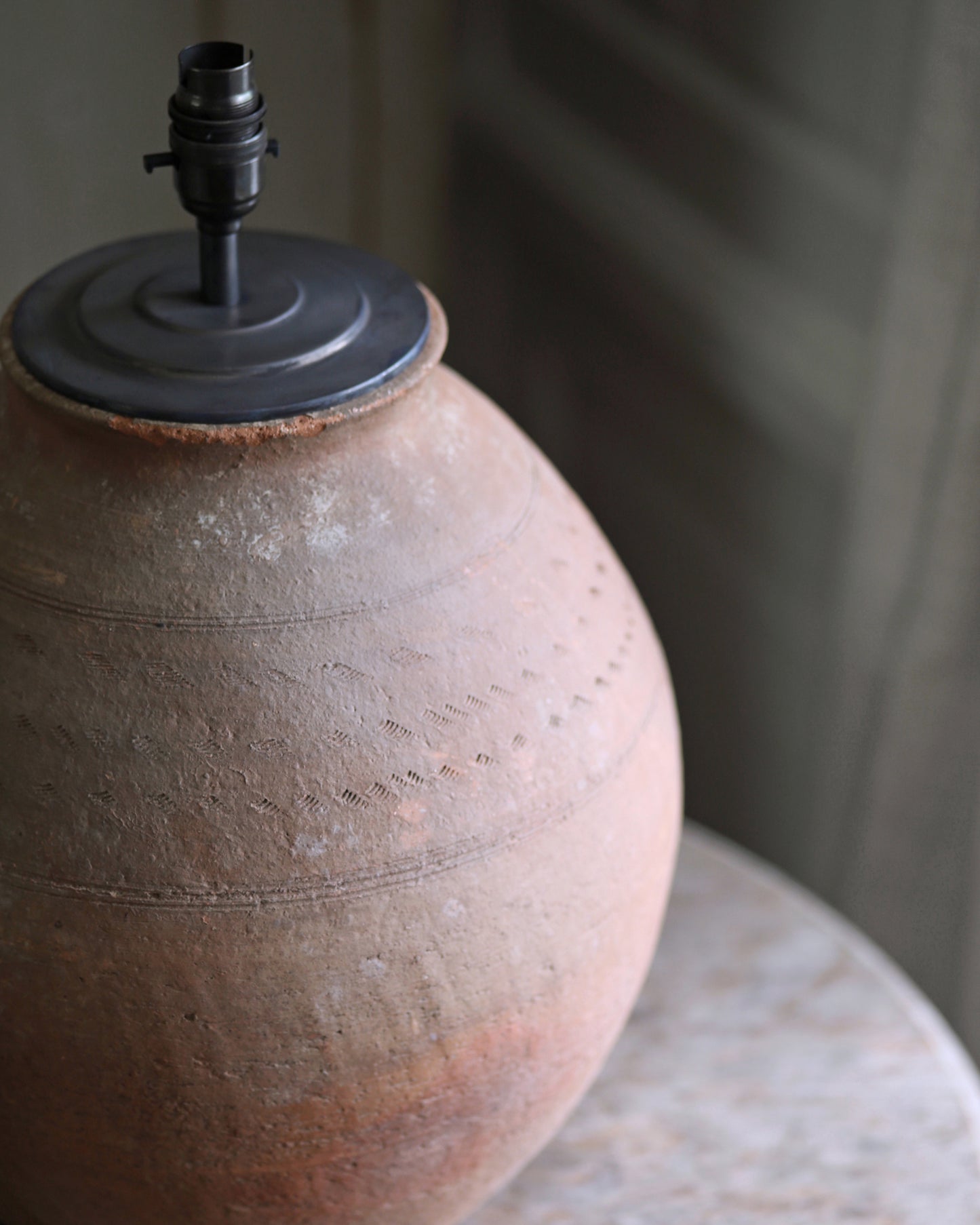 ANTIQUE CLAY LAMP NO. 43