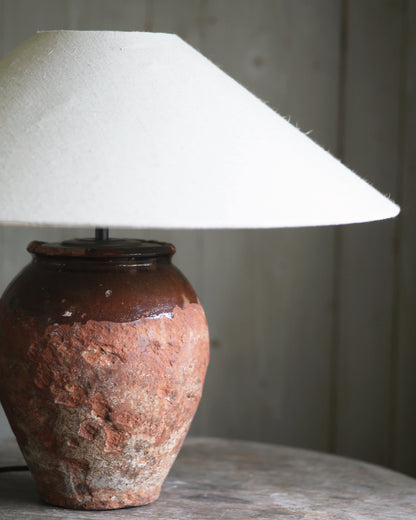 ANTIQUE CLAY LAMP NO. 44