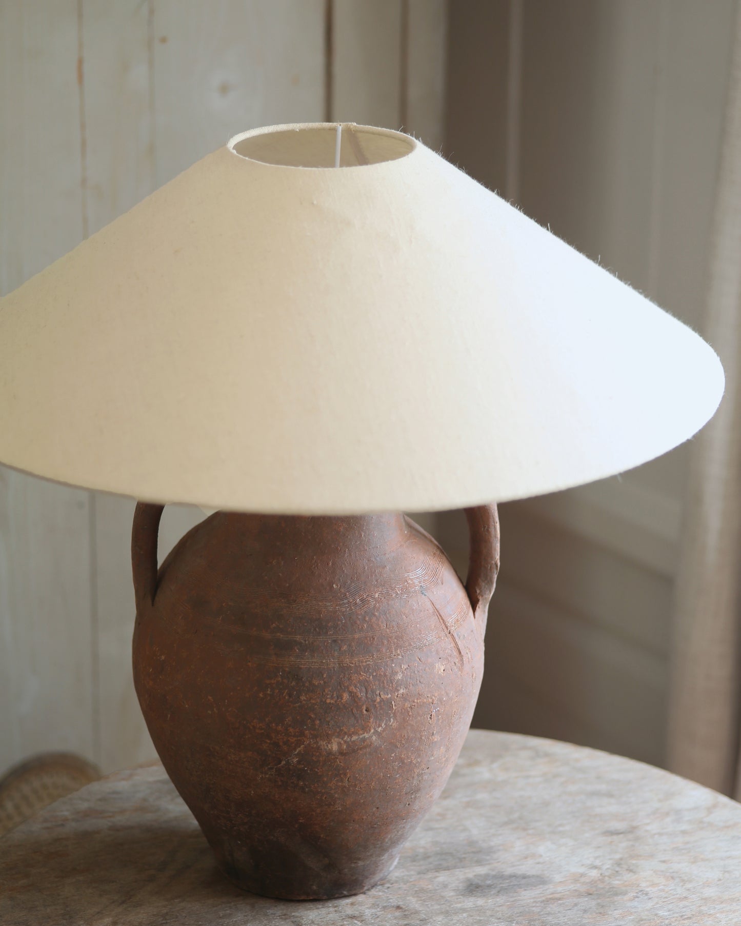 ANTIQUE CLAY LAMP NO. 45