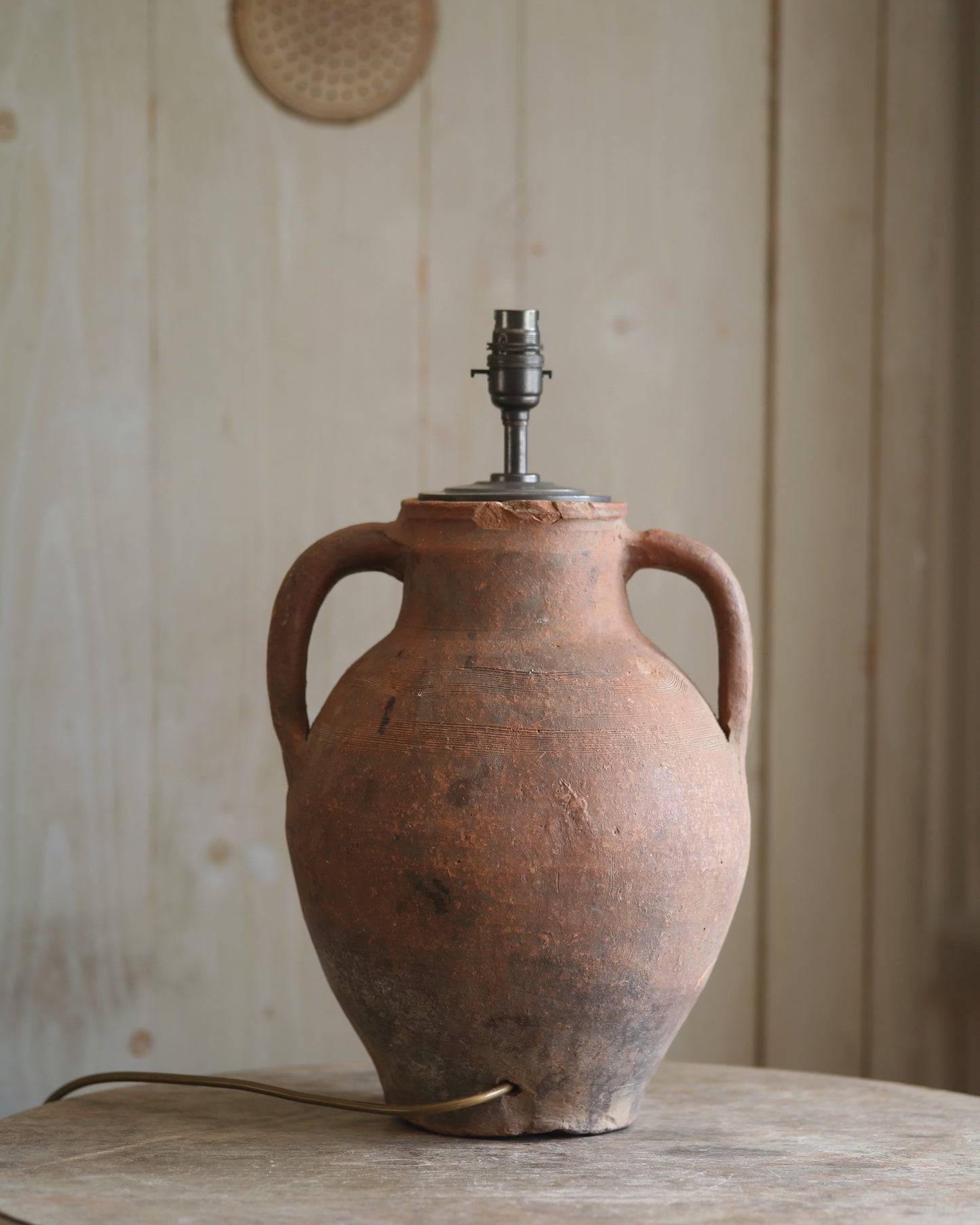 ANTIQUE CLAY LAMP NO. 45