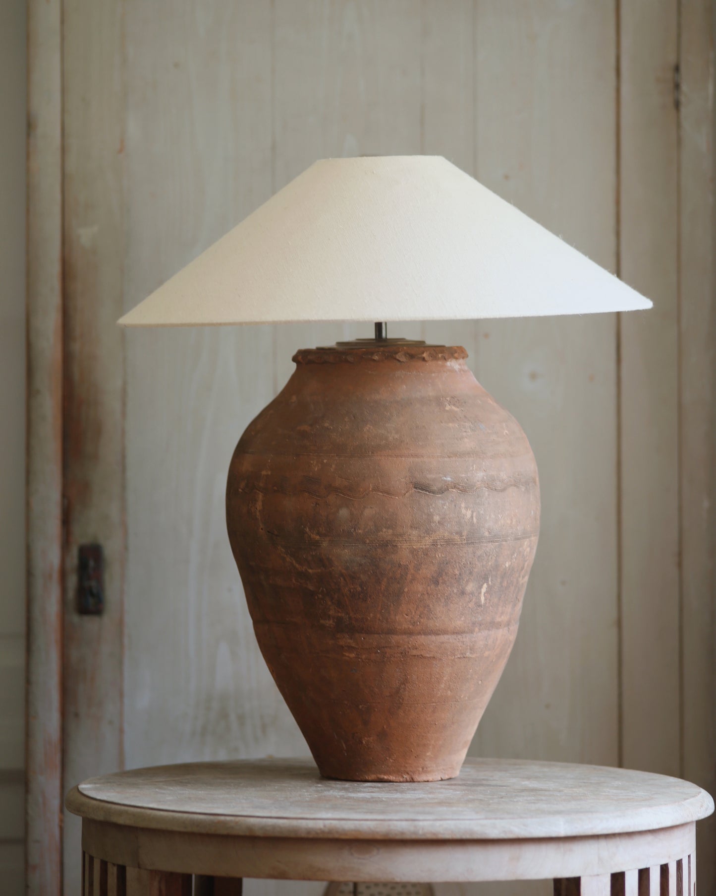 ANTIQUE CLAY LAMP NO. 46