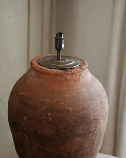 ANTIQUE CLAY LAMP NO. 46