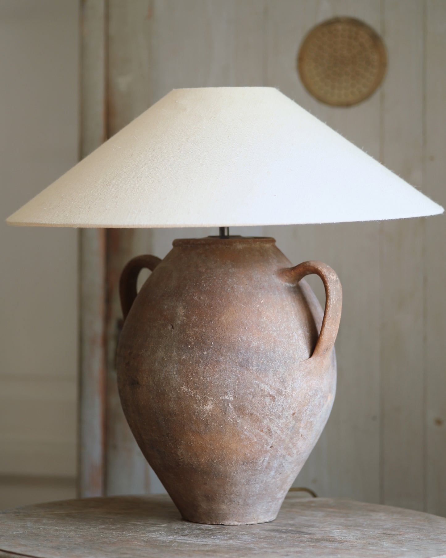 ANTIQUE CLAY LAMP NO. 47