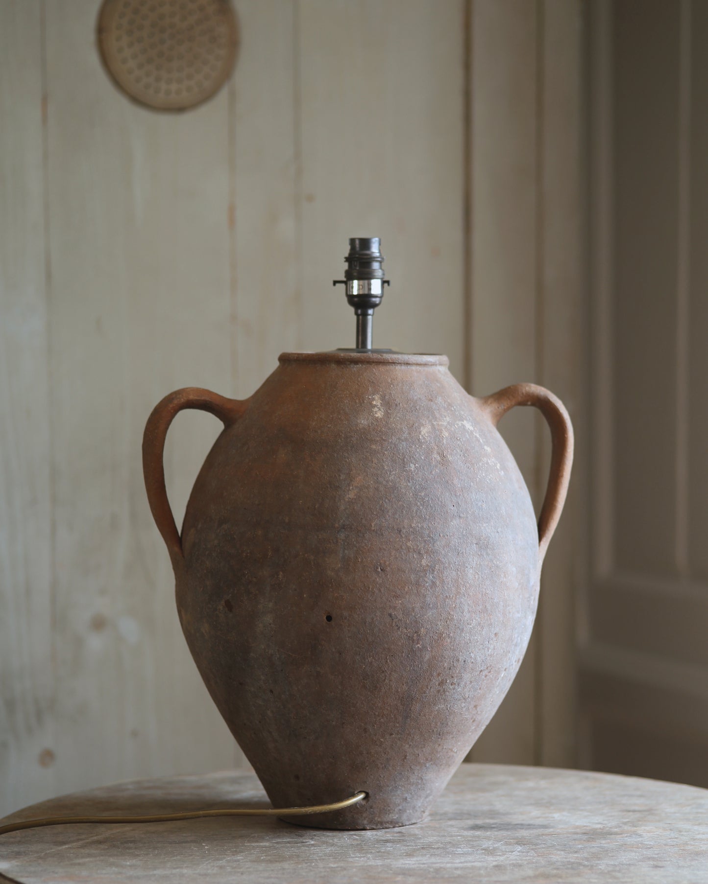 ANTIQUE CLAY LAMP NO. 47