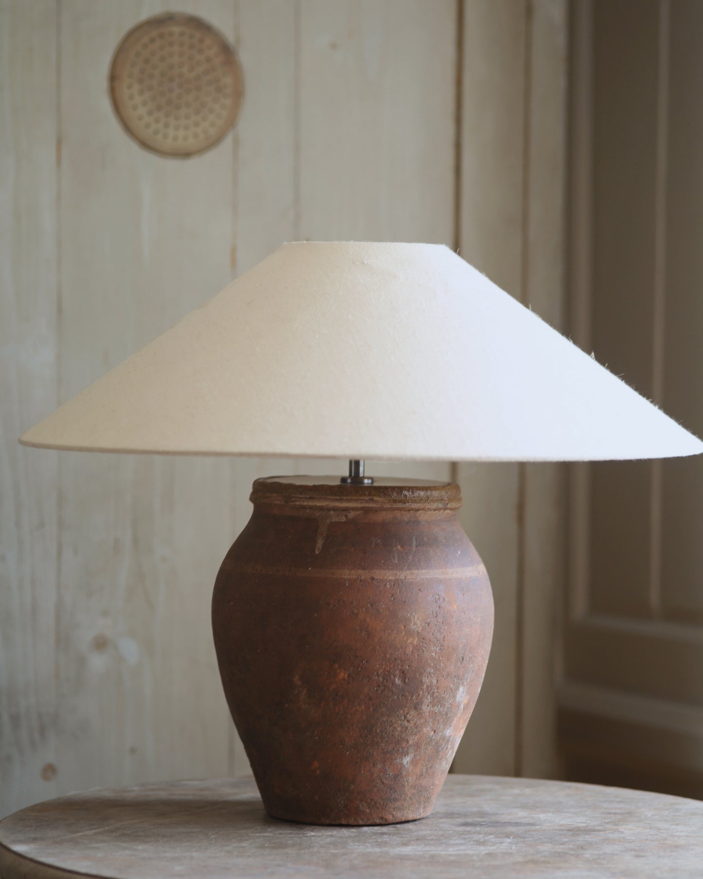 ANTIQUE CLAY LAMP NO. 48