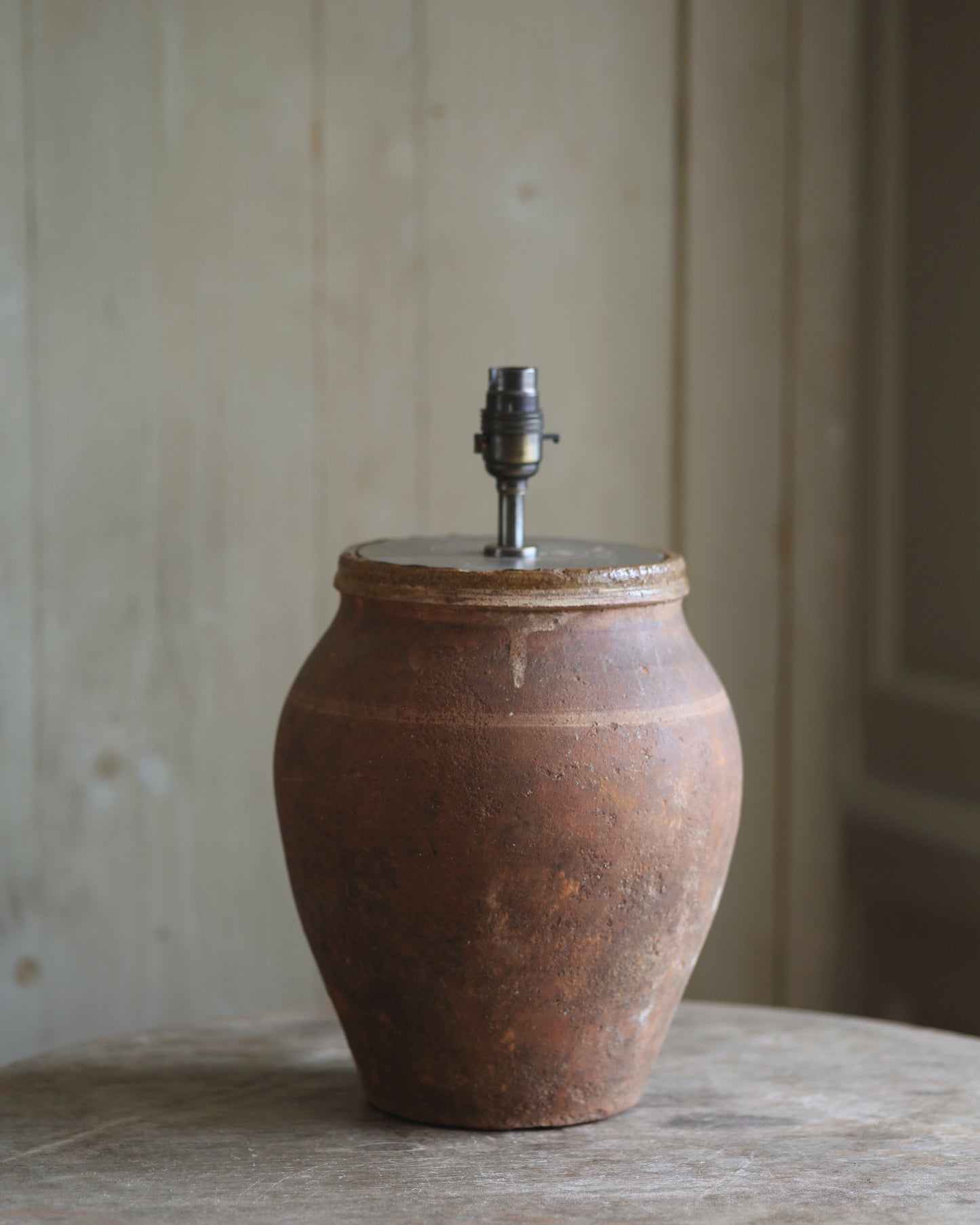 ANTIQUE CLAY LAMP NO. 48