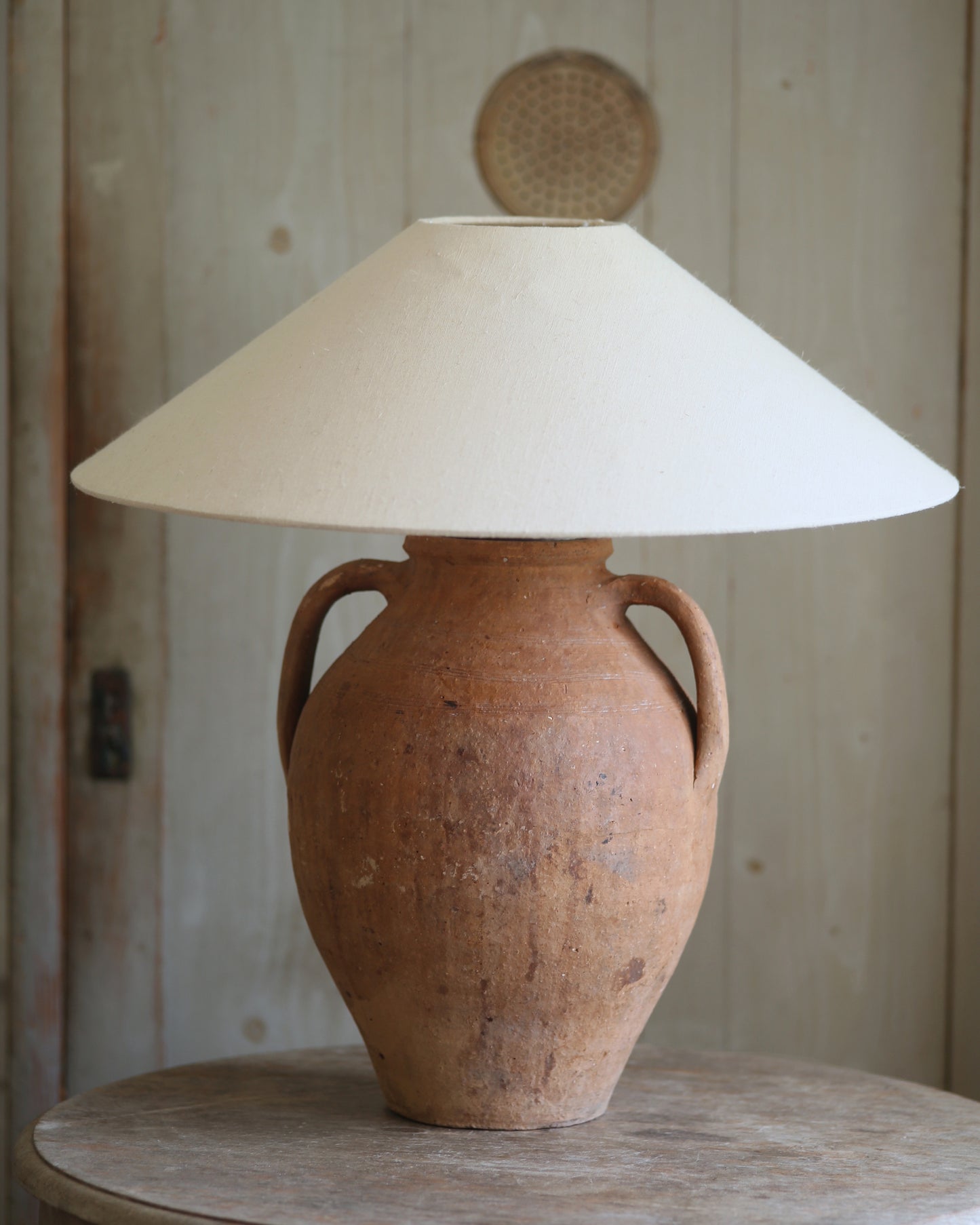 ANTIQUE CLAY LAMP NO. 49