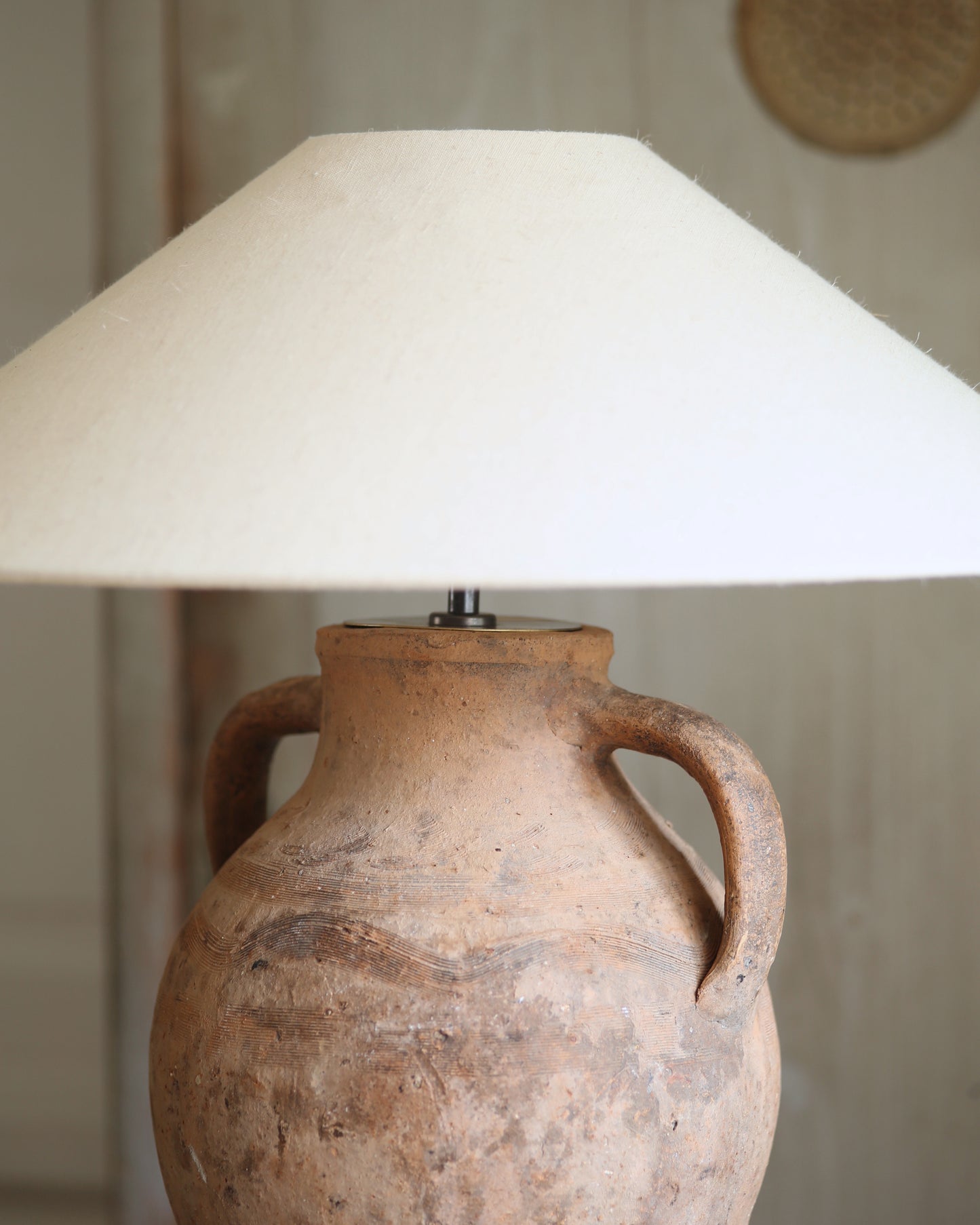 ANTIQUE CLAY LAMP NO. 53