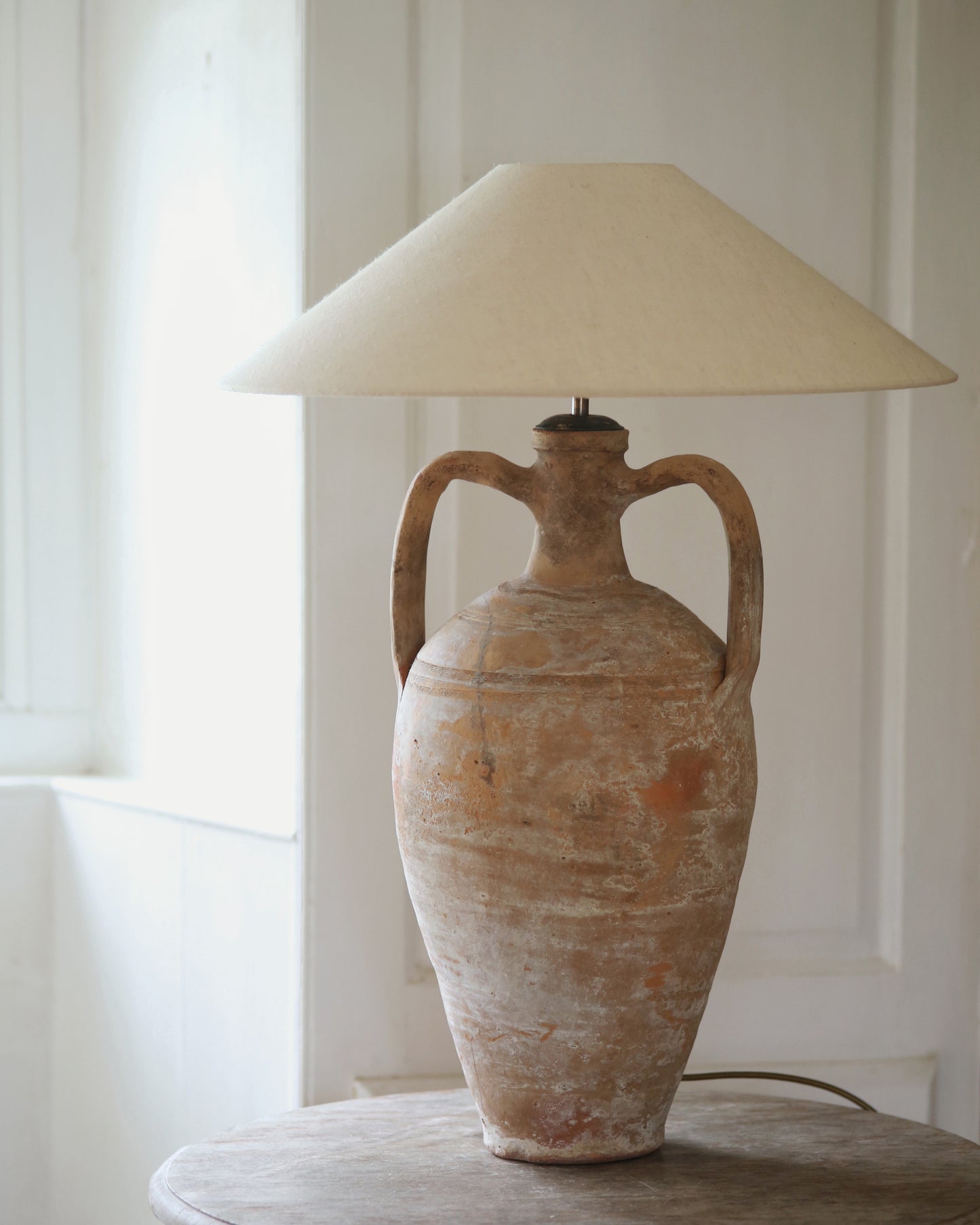 ANTIQUE CLAY LAMP NO. 55