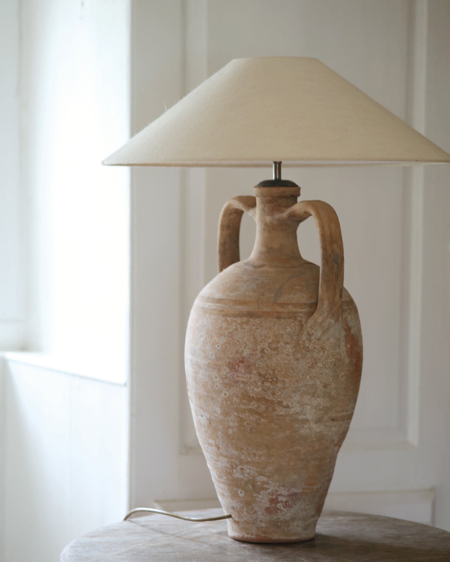 ANTIQUE CLAY LAMP NO. 55