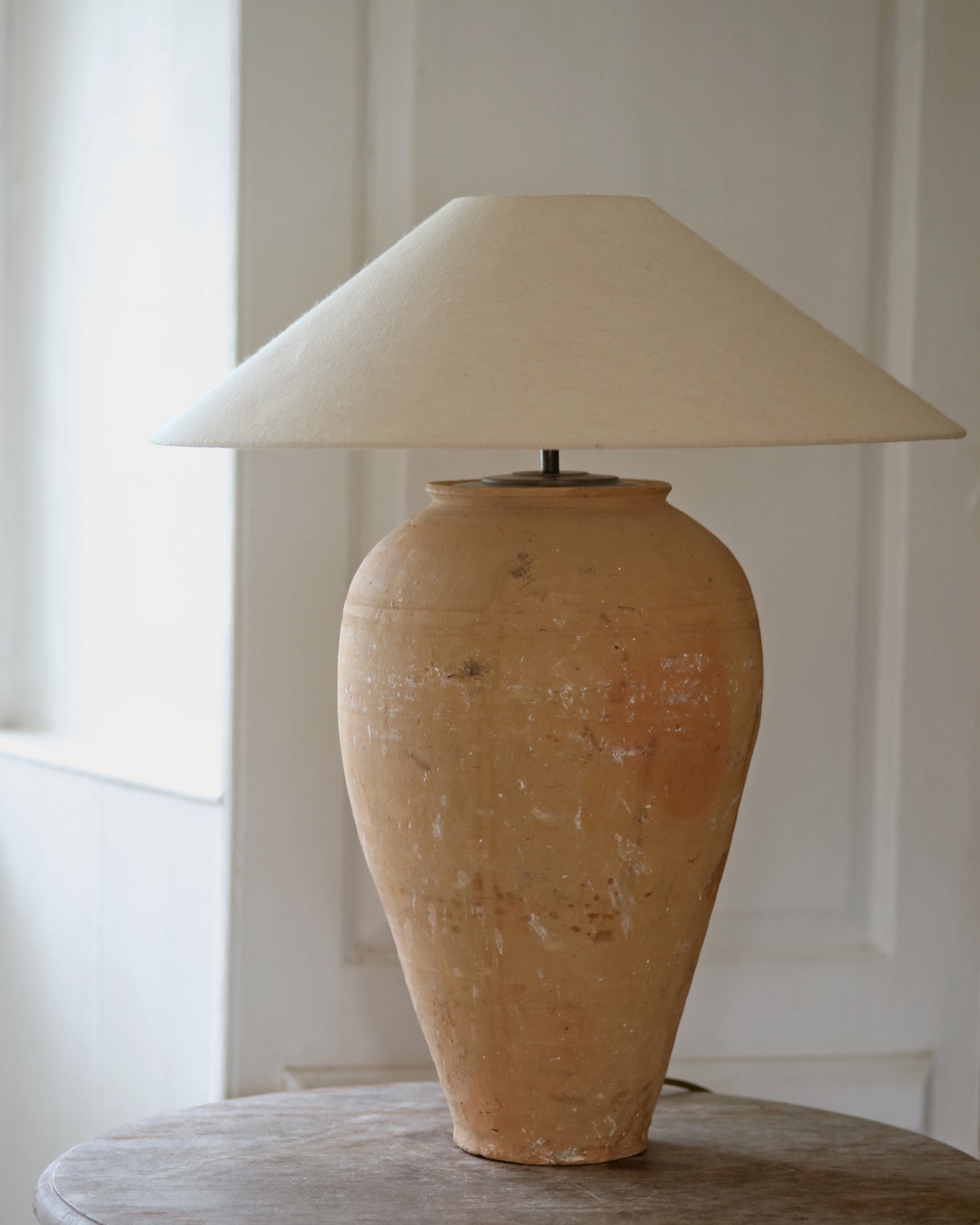 ANTIQUE CLAY LAMP NO. 54