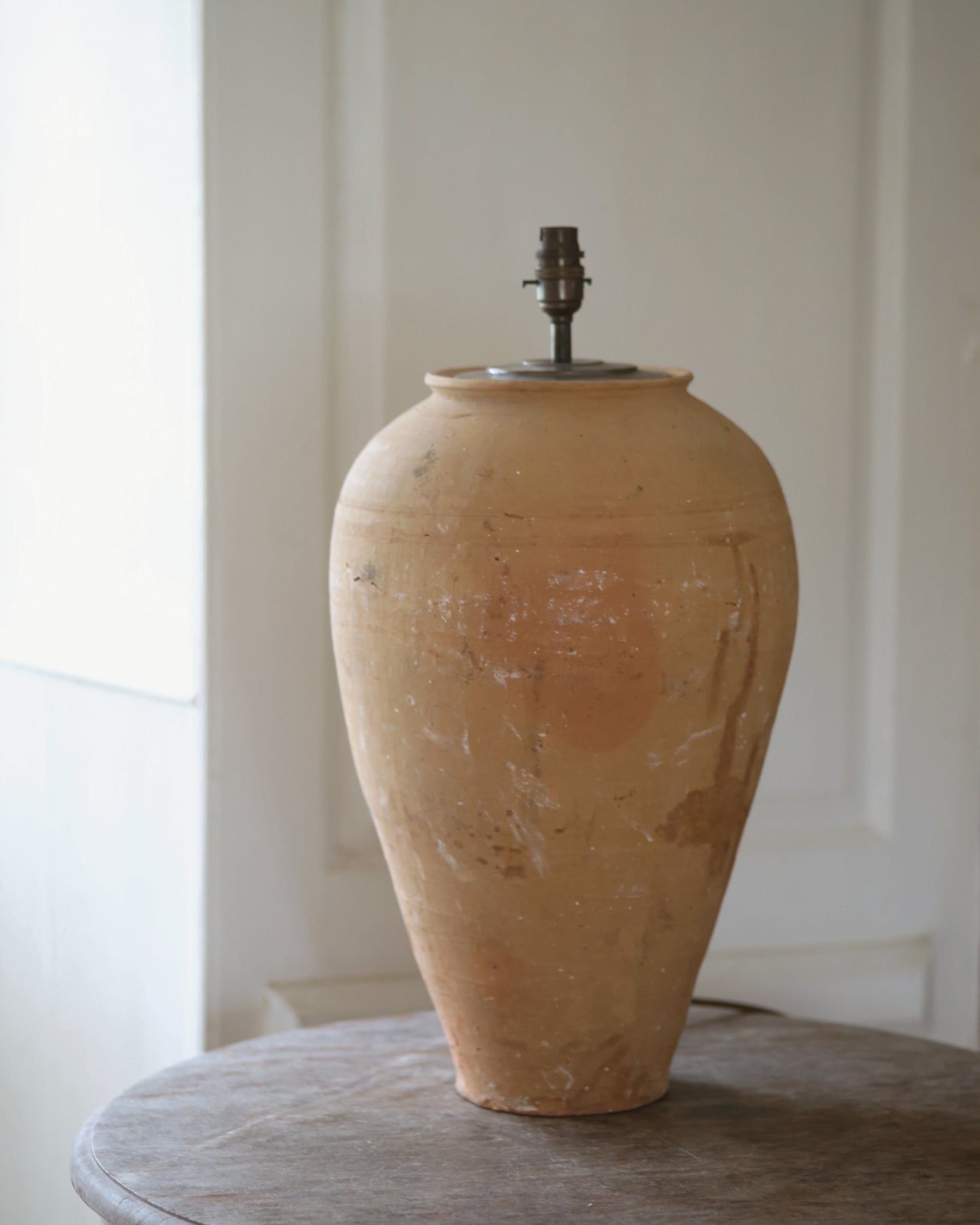 ANTIQUE CLAY LAMP NO. 54