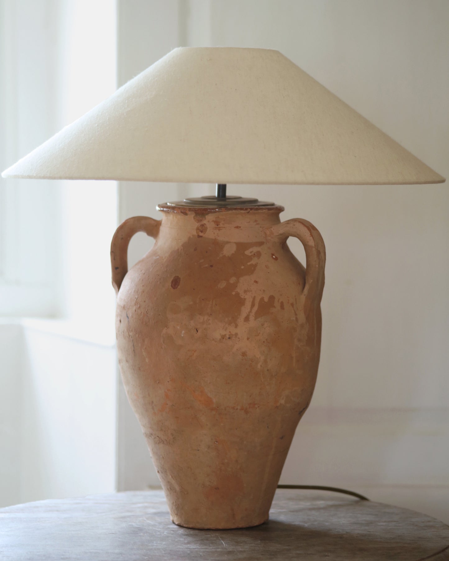 ANTIQUE CLAY LAMP NO. 56