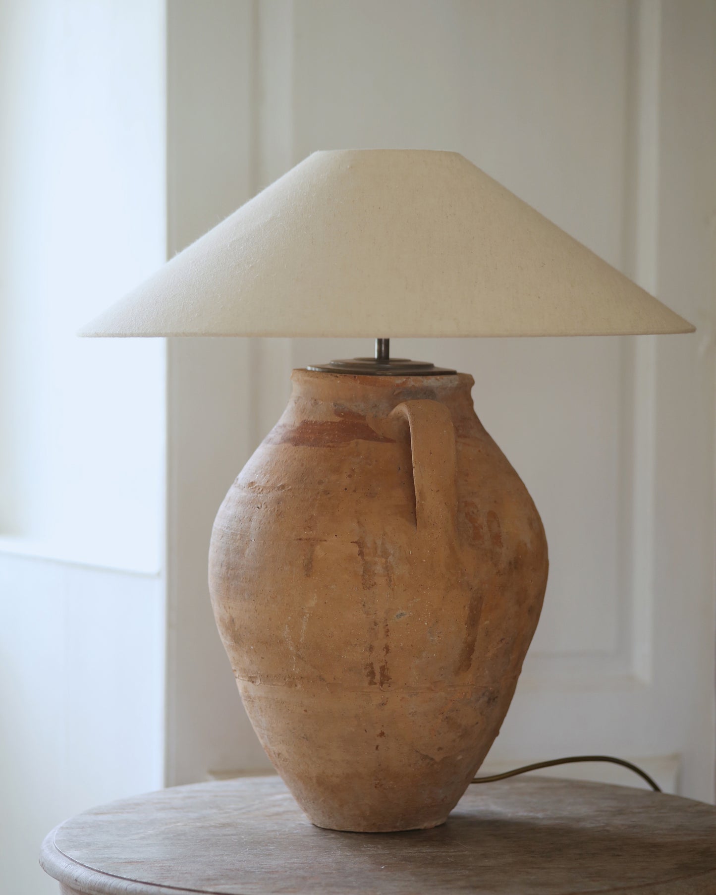 ANTIQUE CLAY LAMP NO. 57