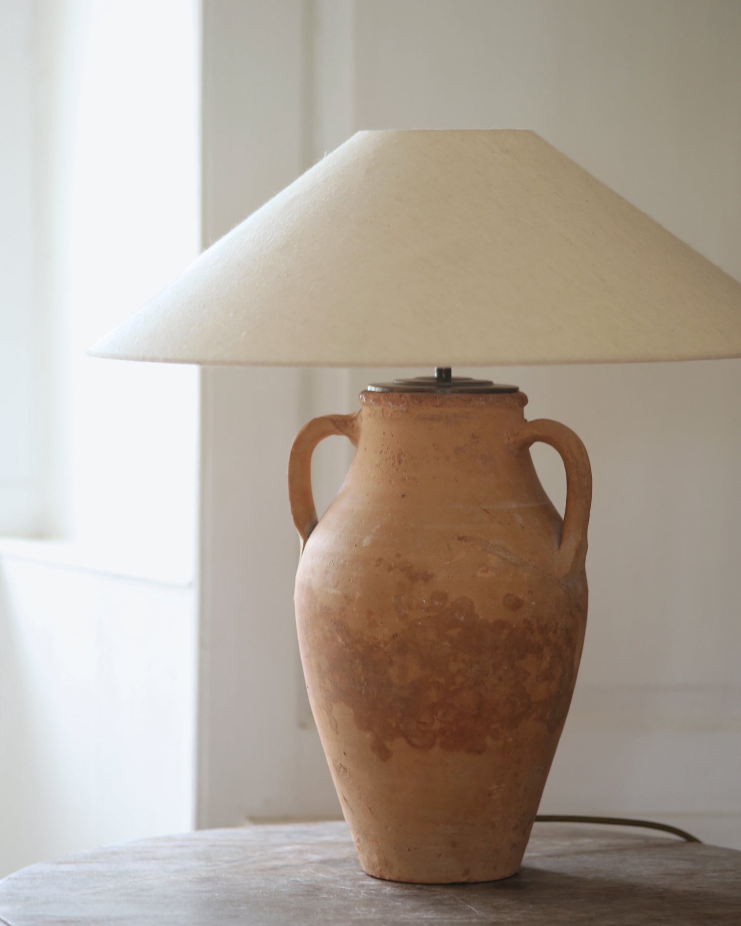 ANTIQUE CLAY LAMP NO. 58