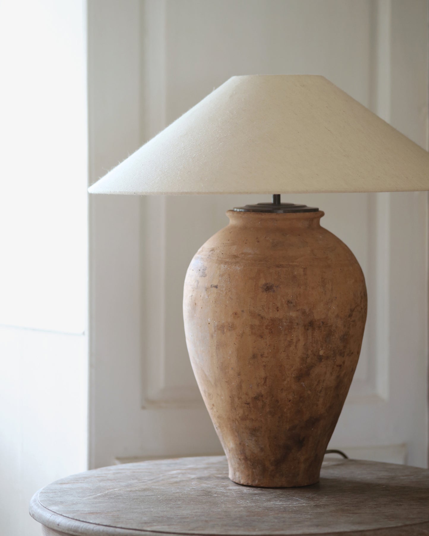 ANTIQUE CLAY LAMP NO. 59