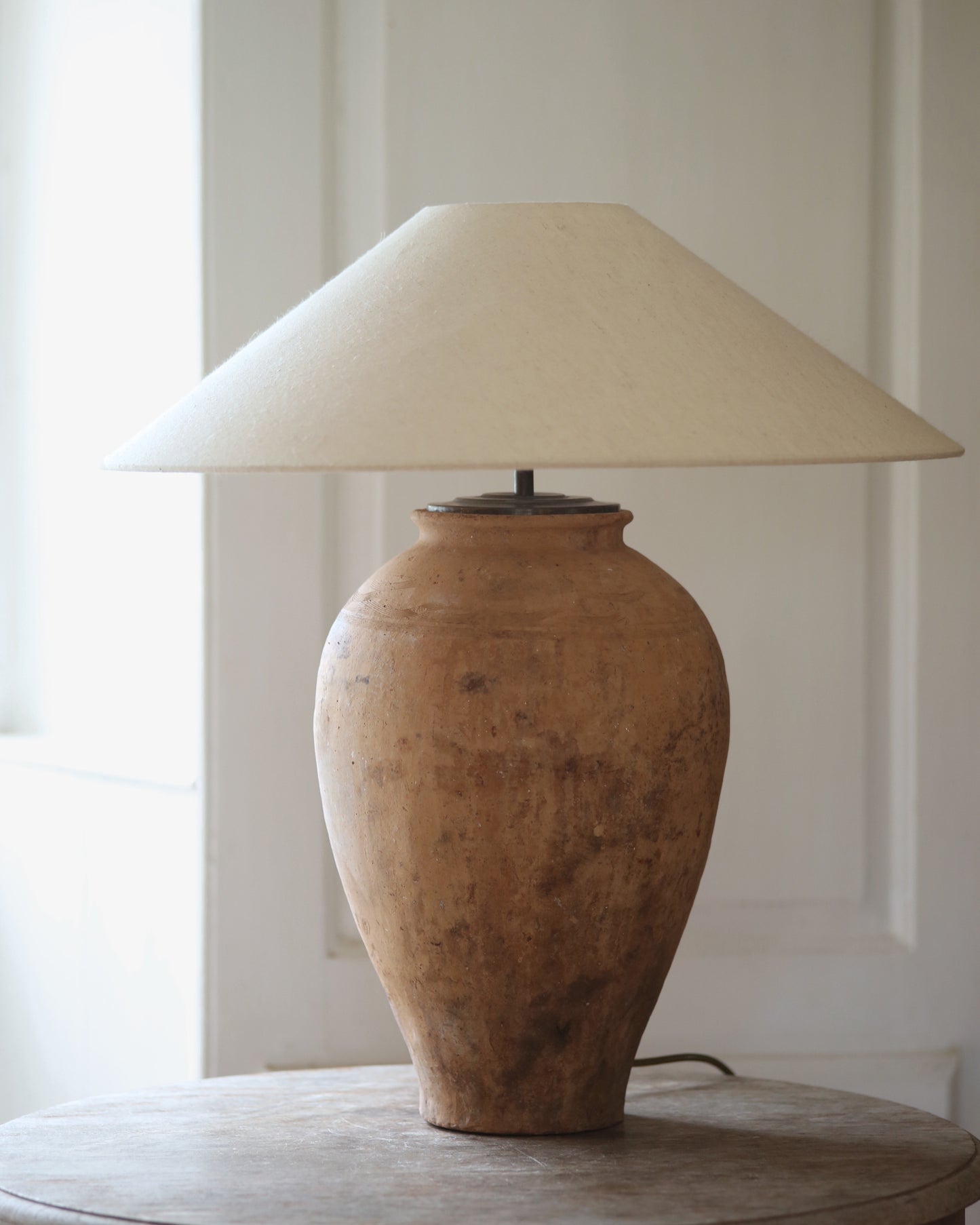 ANTIQUE CLAY LAMP NO. 59