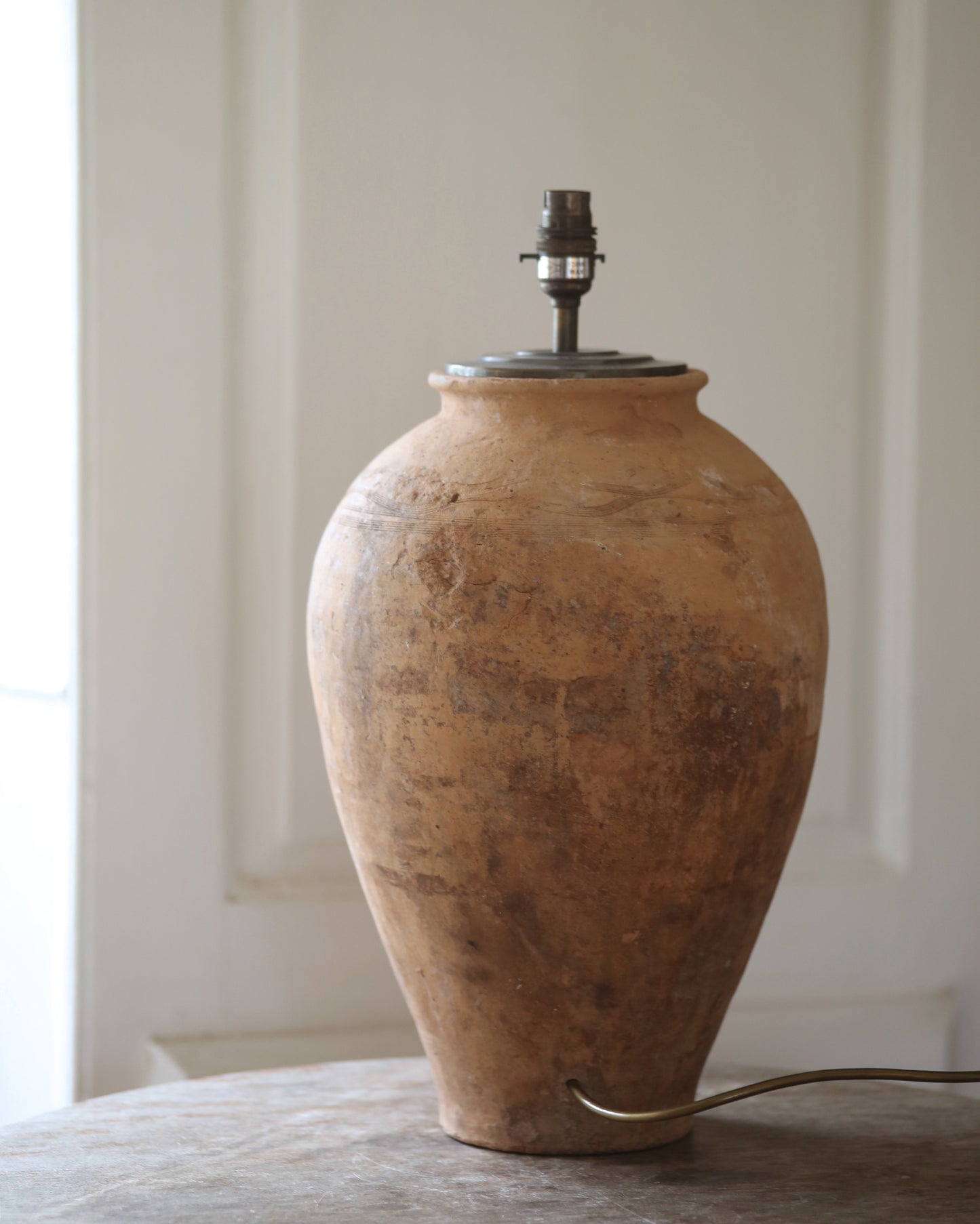 ANTIQUE CLAY LAMP NO. 59