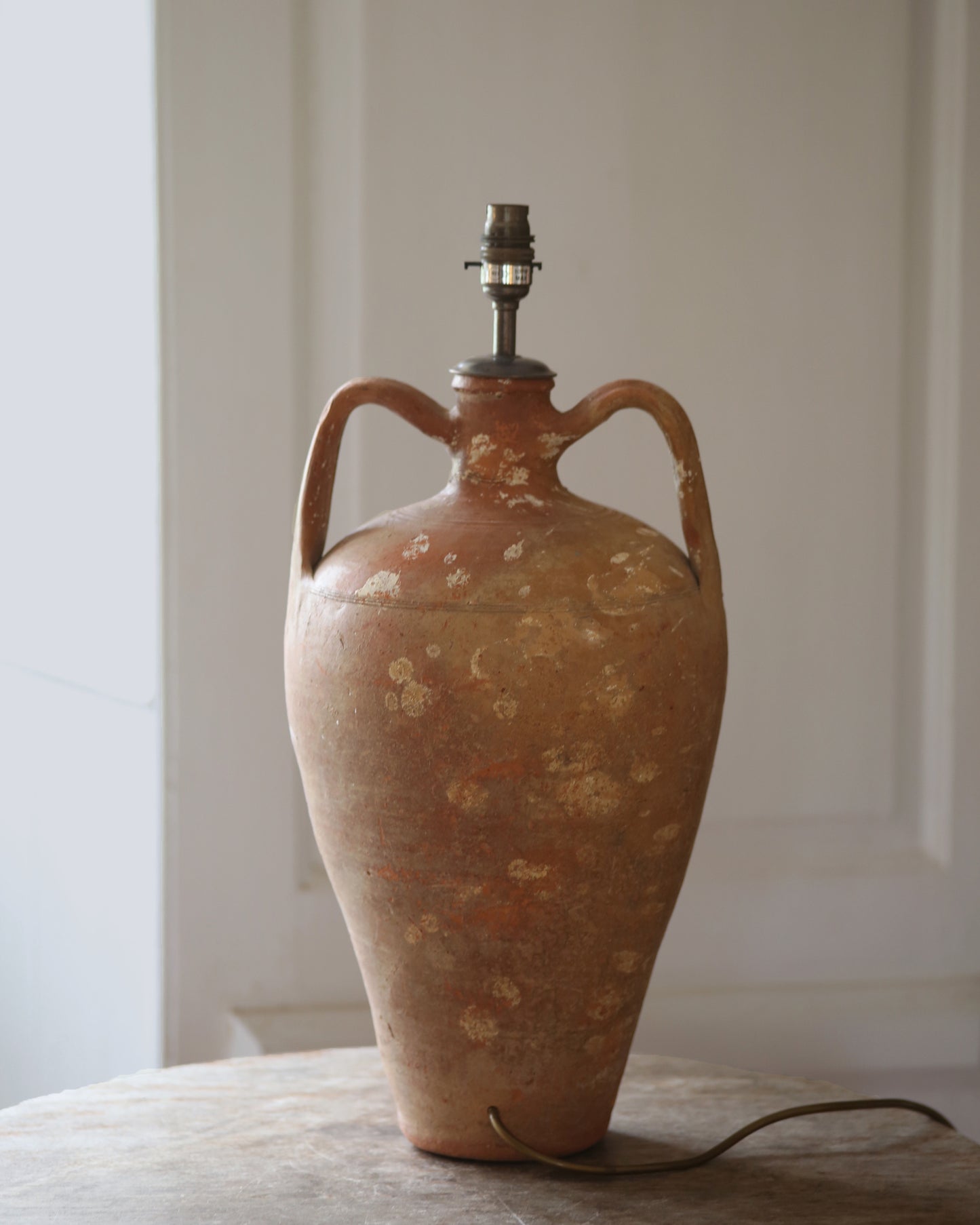 ANTIQUE CLAY LAMP NO. 60