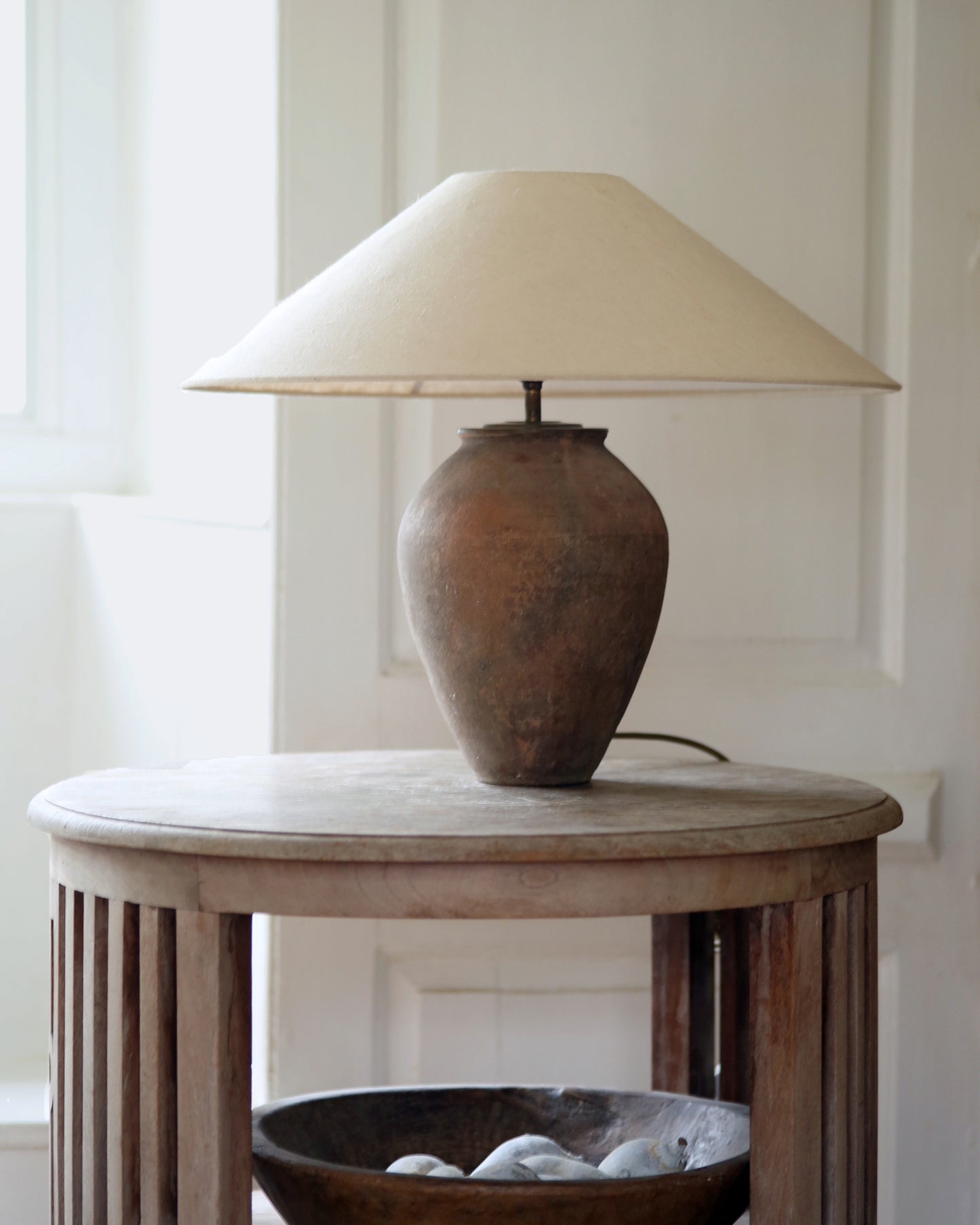 ANTIQUE CLAY LAMP NO. 64