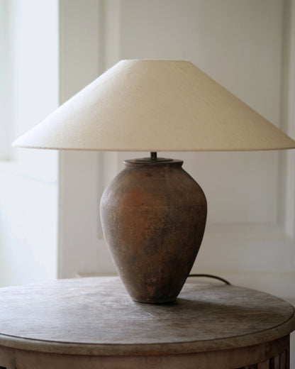 ANTIQUE CLAY LAMP NO. 64