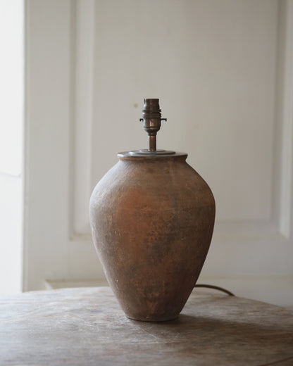 ANTIQUE CLAY LAMP NO. 64