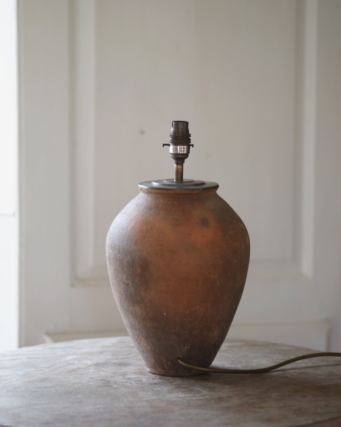 ANTIQUE CLAY LAMP NO. 64