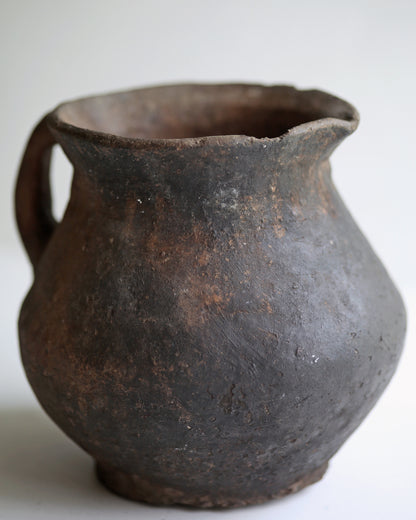 Artisanal hand finished rustic texture small jug