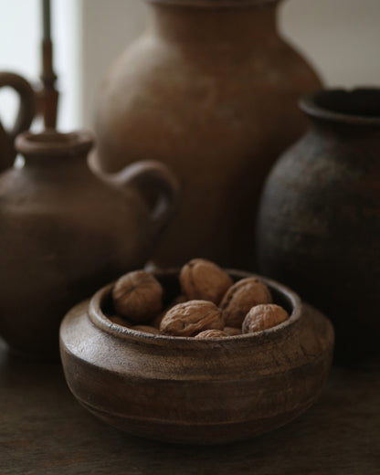 AVREN TURNED WOODEN BOWL