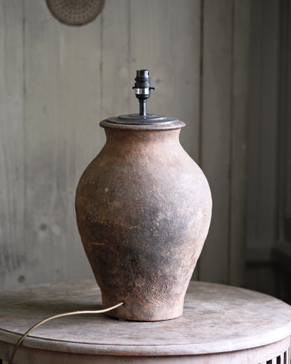 ANTIQUE CLAY LAMP NO. 35