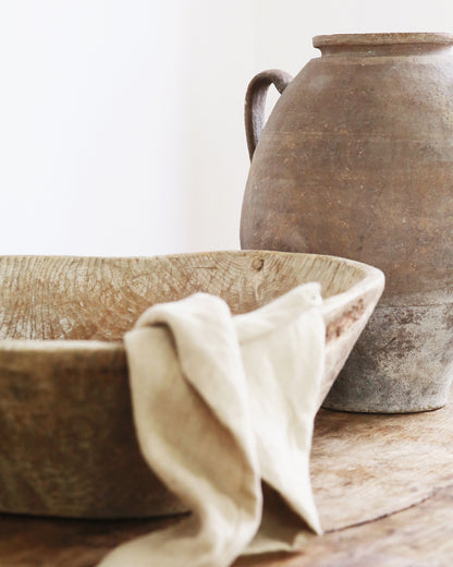 Terracotta pot used in kitchen styling