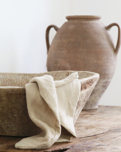 Wooden dough trough with kitchen styling